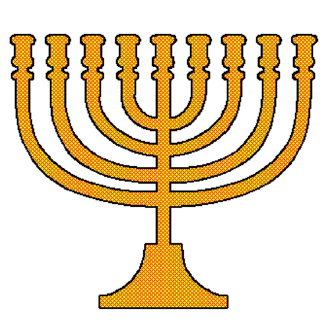 Picture Of Hanukkah Menorah - ClipArt Best