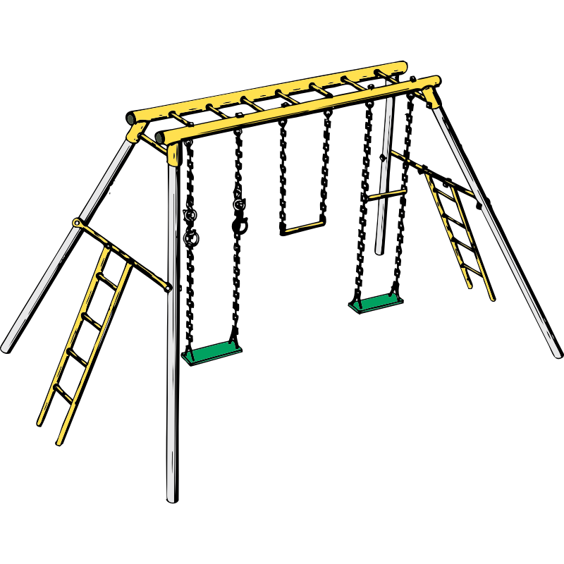 Clipart - swing set