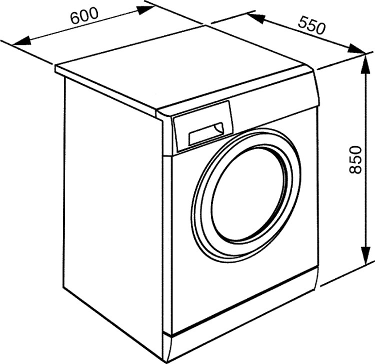 Smeg Cucina WDF12C71 Washer Dryer - Buy Online (WDF12C7-1) - Marks ...