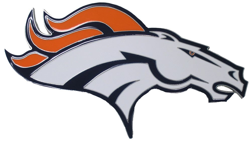 Denver Broncos Logo NFL Trailer Hitch Cover Siskiyou Hitch Covers ...