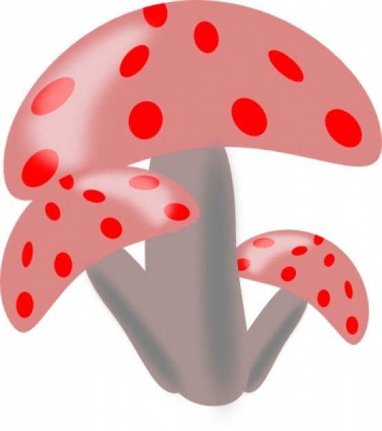 red mushroom clipart - photo #34
