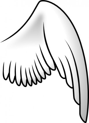 Wing clip art Vector clip art - Free vector for free download