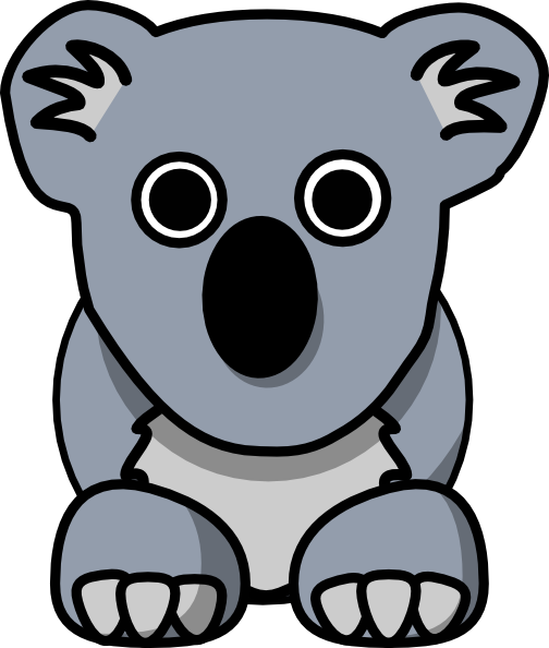 Pin Koala Free Printable Coloring Pages For Kids Pictures Cake on ...