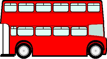 bus londres red clipart | Clipart Panda - Free Clipart Images