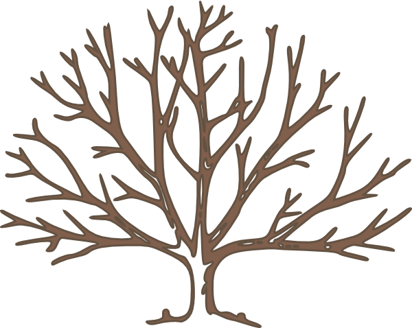 Bare Tree clip art - vector clip art online, royalty free & public ...
