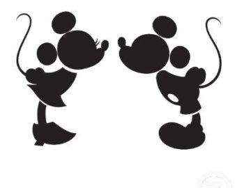 Popular items for mickey and minnie on Etsy