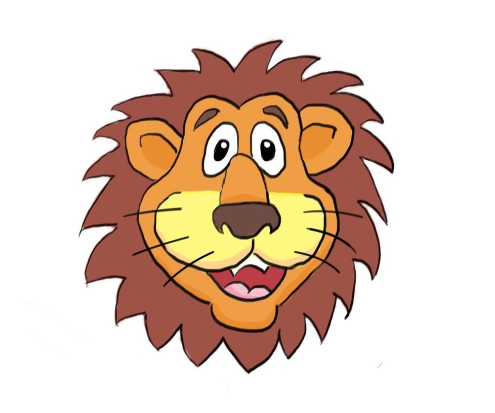 Cartoon Lion Face Cliparts.co