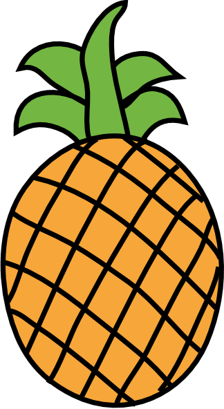 Free to Use & Public Domain Pineapple Clip Art