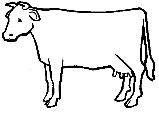 Outline Of A Cow Cliparts.co