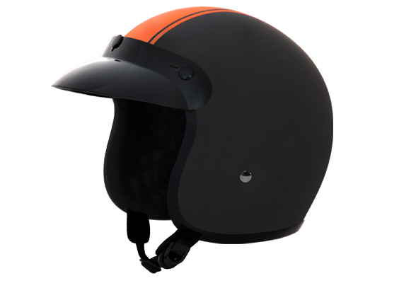 Daytona 3/4 Shell Helmet - D.O.T. Approved: Custom Graphics - FREE ...