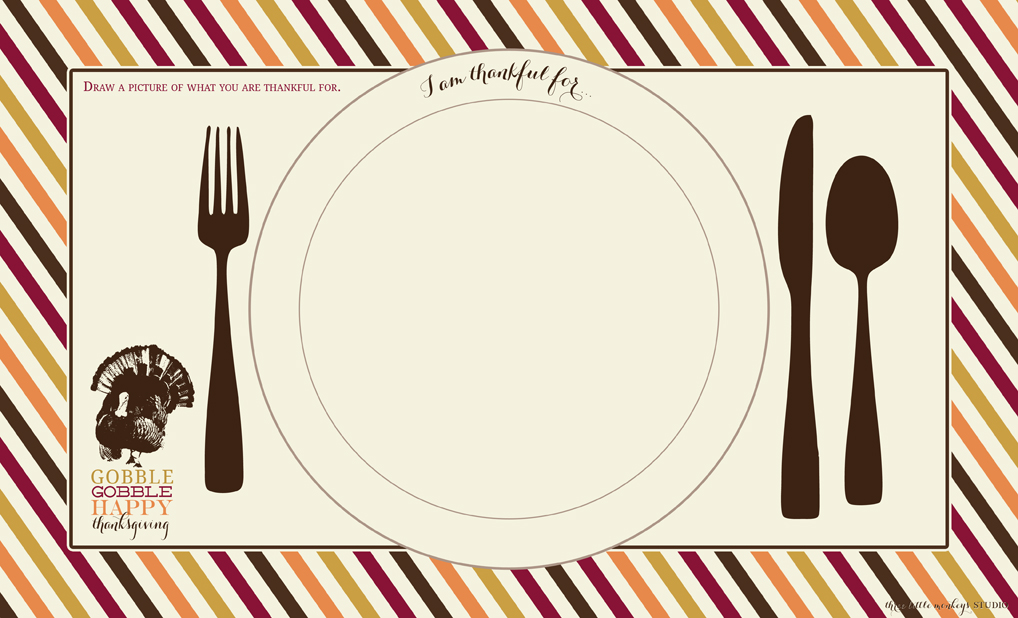 clipart thanksgiving place cards - photo #19