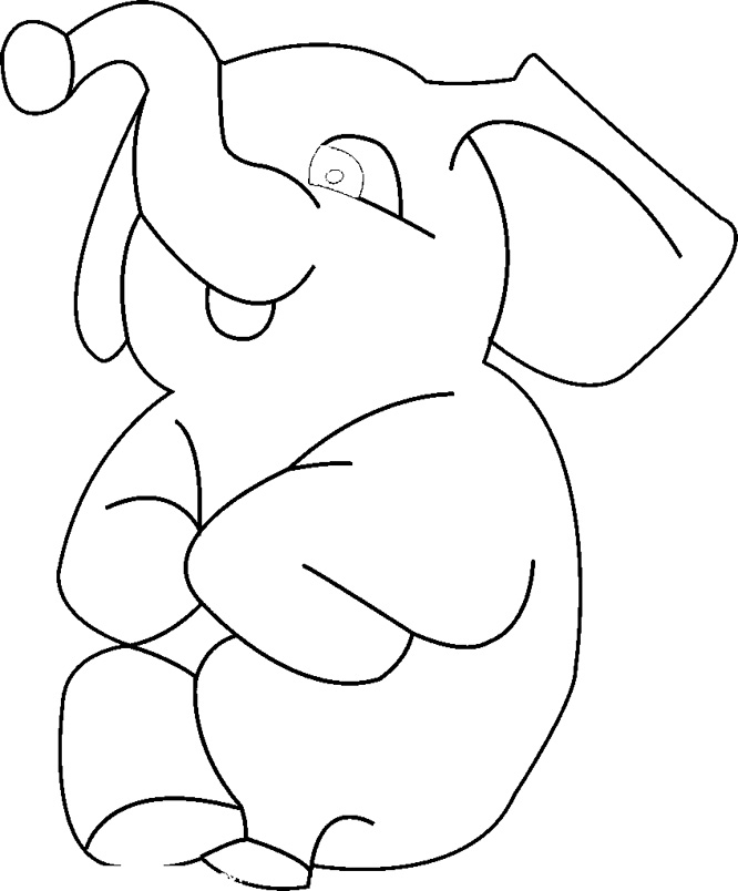 Baby Elephant Coloring Pages >> Disney Coloring Pages