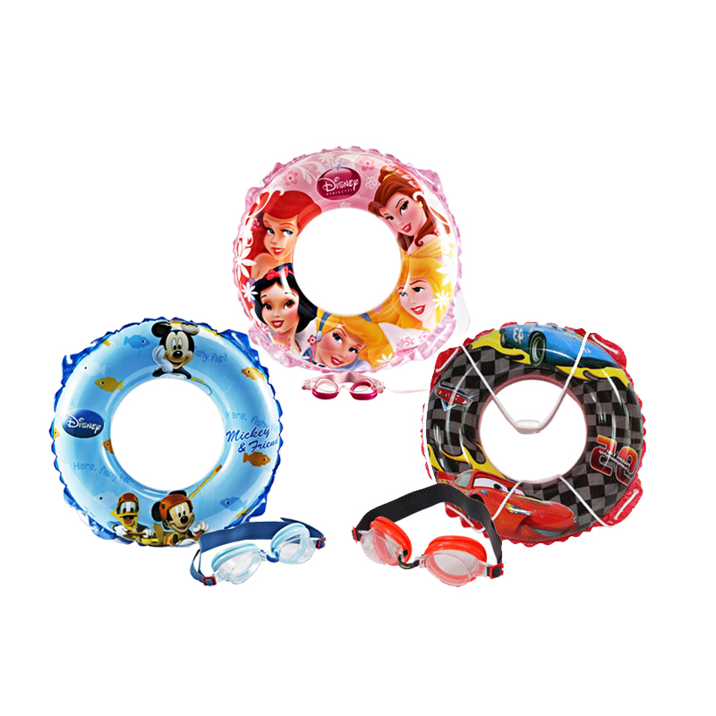 2 PCS Character Children Baby Kids Inflatable Swimming Pool Float ...