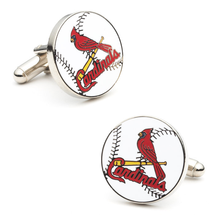 Team Logo Cufflinks—St. Louis Cardinals at Brookstone. Buy Now!