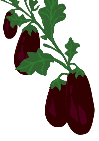 Eggplant Graphics and Animated Gifs