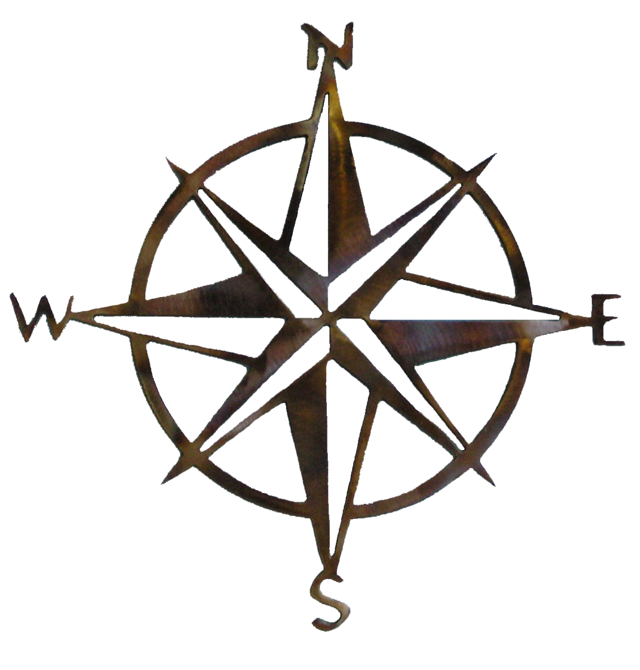 Compass Rose Wall Art Northwest Metal Creationsnorthwest Metal 9404