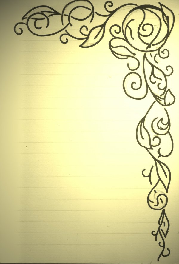 Yellowed Paper Border by Zilly-The-Jellyfish on DeviantArt
