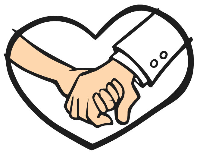 Cartoon Holding Hands - ClipArt Best