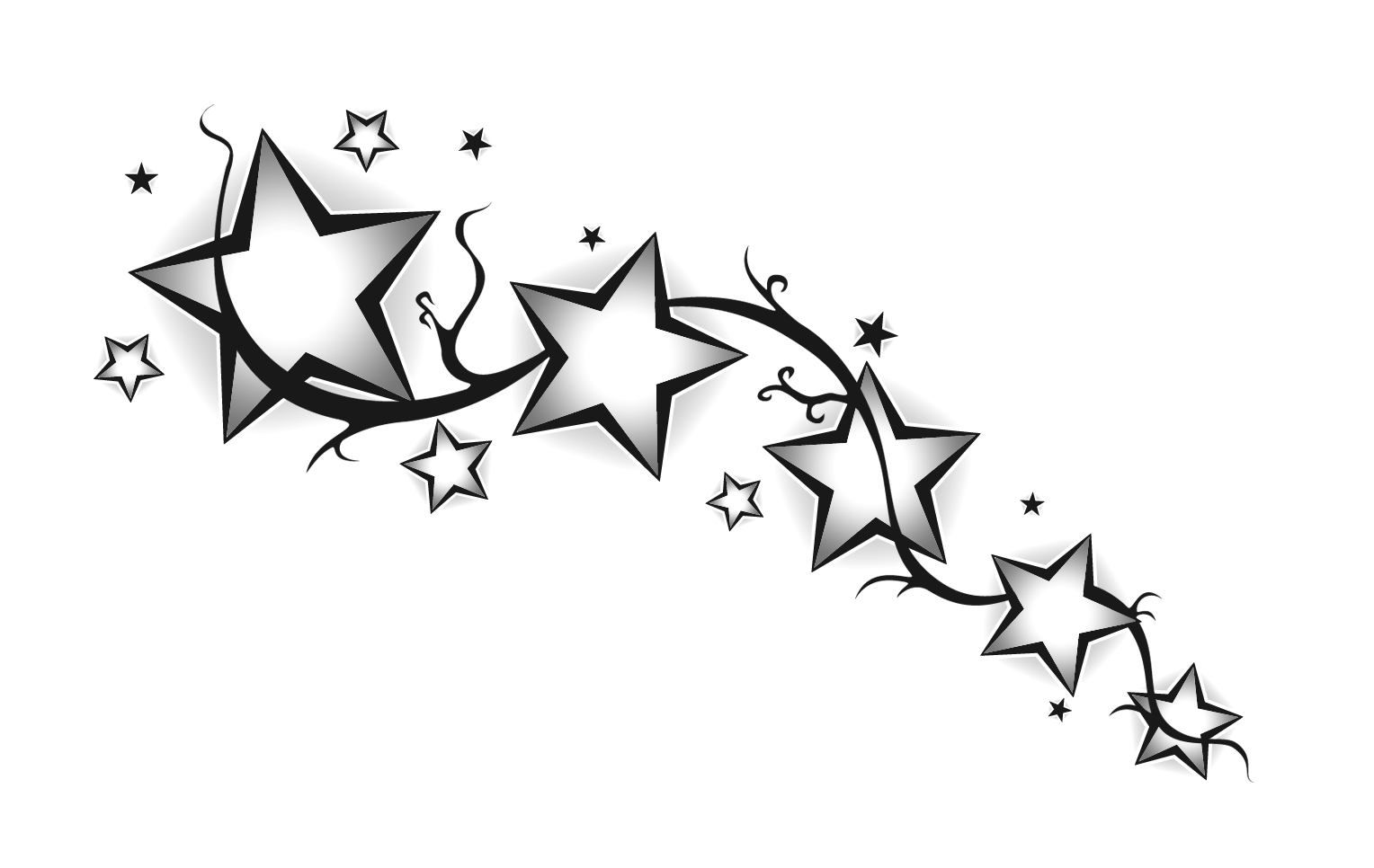 Drawings Of Stars Tattoos |