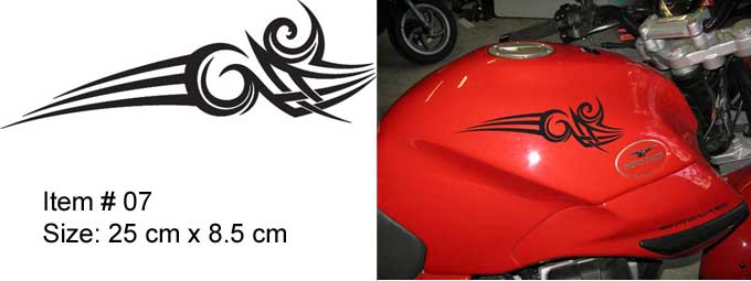 Motorcycle Tribal Tank Decal | Search Results | Today Hits!