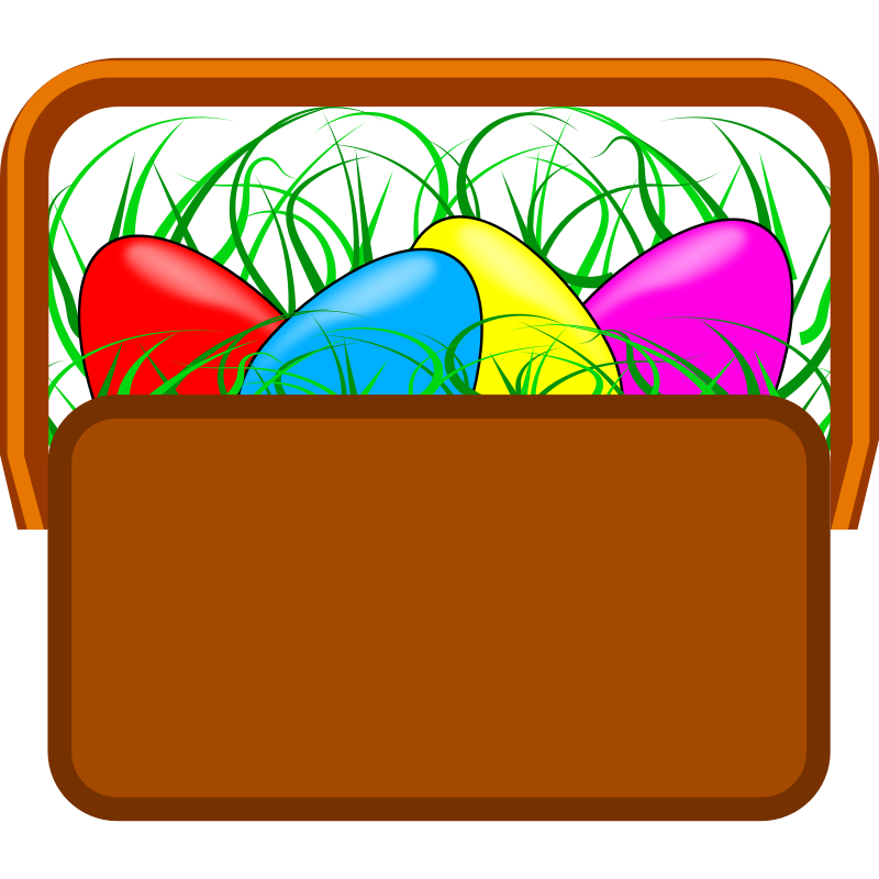 Clipart - Easter Basket Clipart