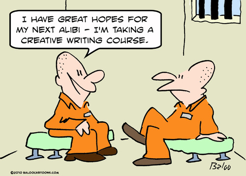 creative writing alibi prison By rmay | Media & Culture Cartoon ...