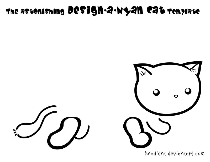 The Astonishing Design-a-Nyan Cat Template by HEXdidnt on DeviantArt