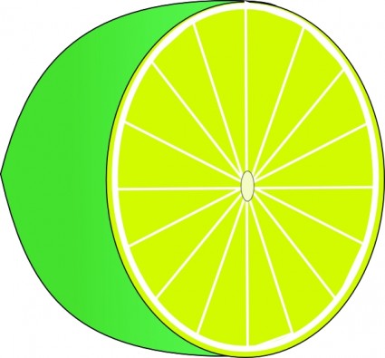 Lemon (half) clip art Vector clip art - Free vector for free download