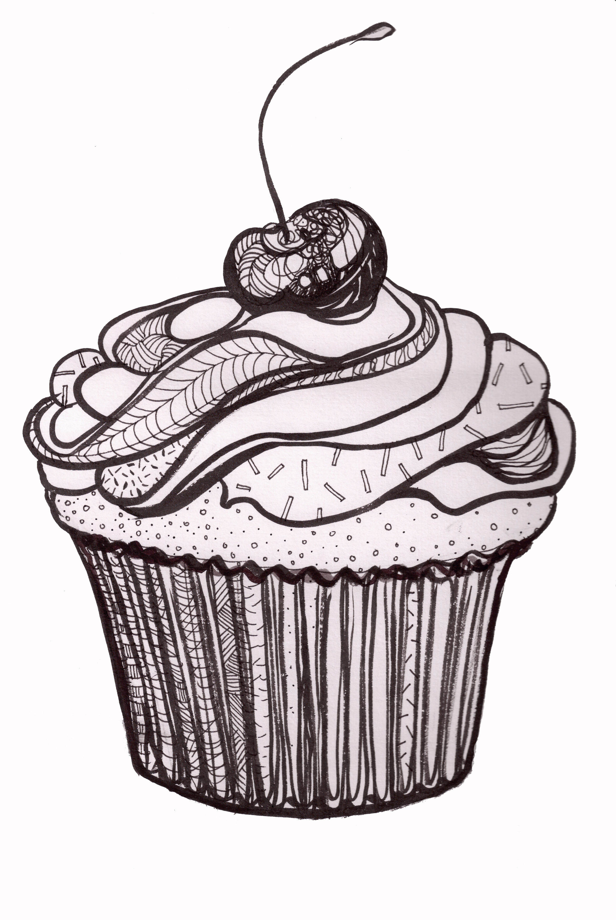 How To Draw A Cupcake Cliparts.co