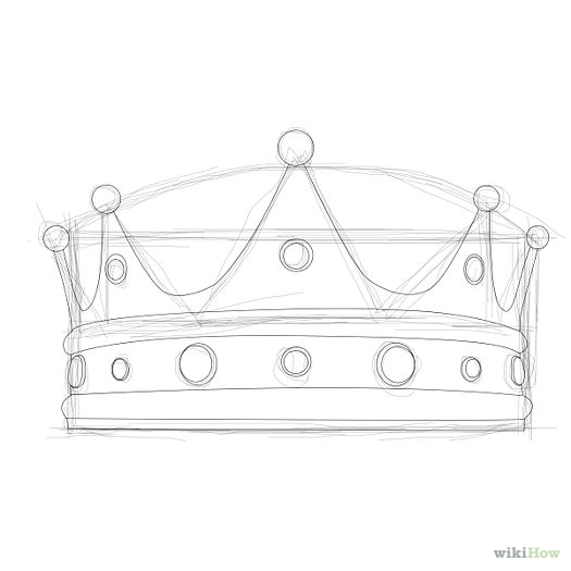2 Easy Ways to Draw a Crown (with Pictures) - wikiHow