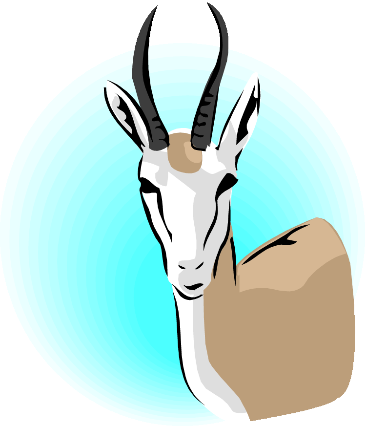 Free Gazelle Clipart