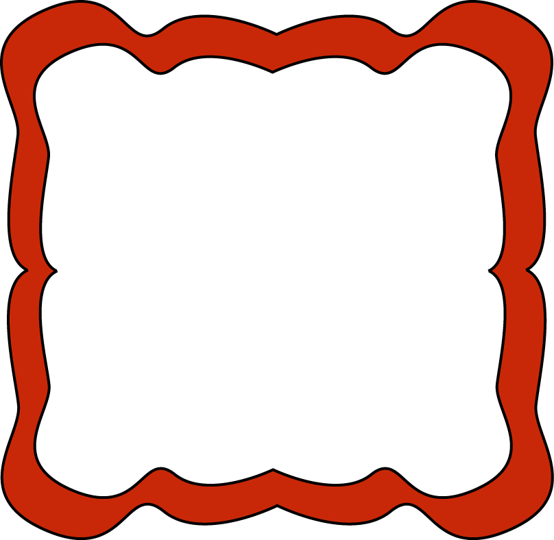 red frame clipart - photo #15