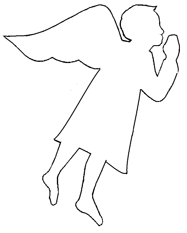 Angel Outline Drawing Cliparts.co