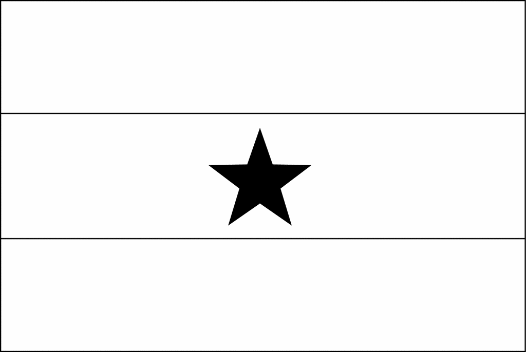 Flag of Ghana, 2009 | ClipArt ETC