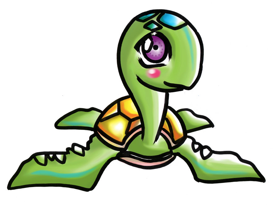 deviantART: More Like Toshi the Turtle Chibi by KMCgeijyutsuka