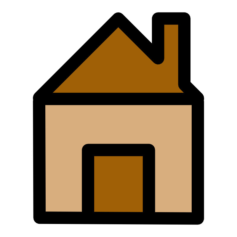 Clipart - primary folder home