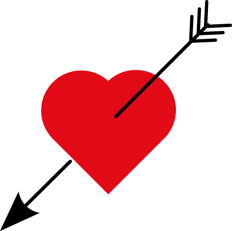 File:Love Heart with arrow.svg - Wikimedia Commons
