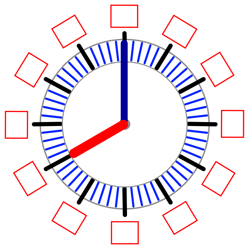 Clipart - Learning Clock 1