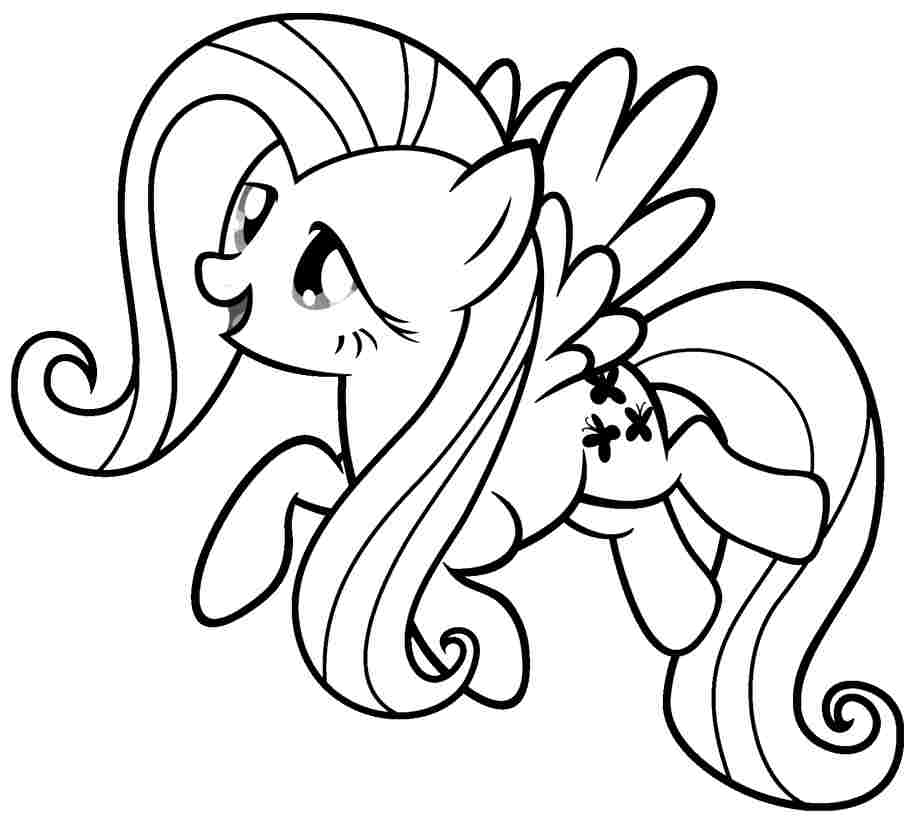 ponyboy Colouring Pages