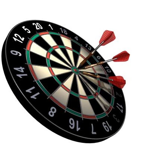 Picture Of A Dart Board - ClipArt Best