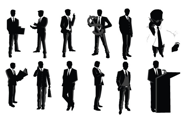 Best of, Free Vector Business People Silhouette Packs - Tuts+ ...
