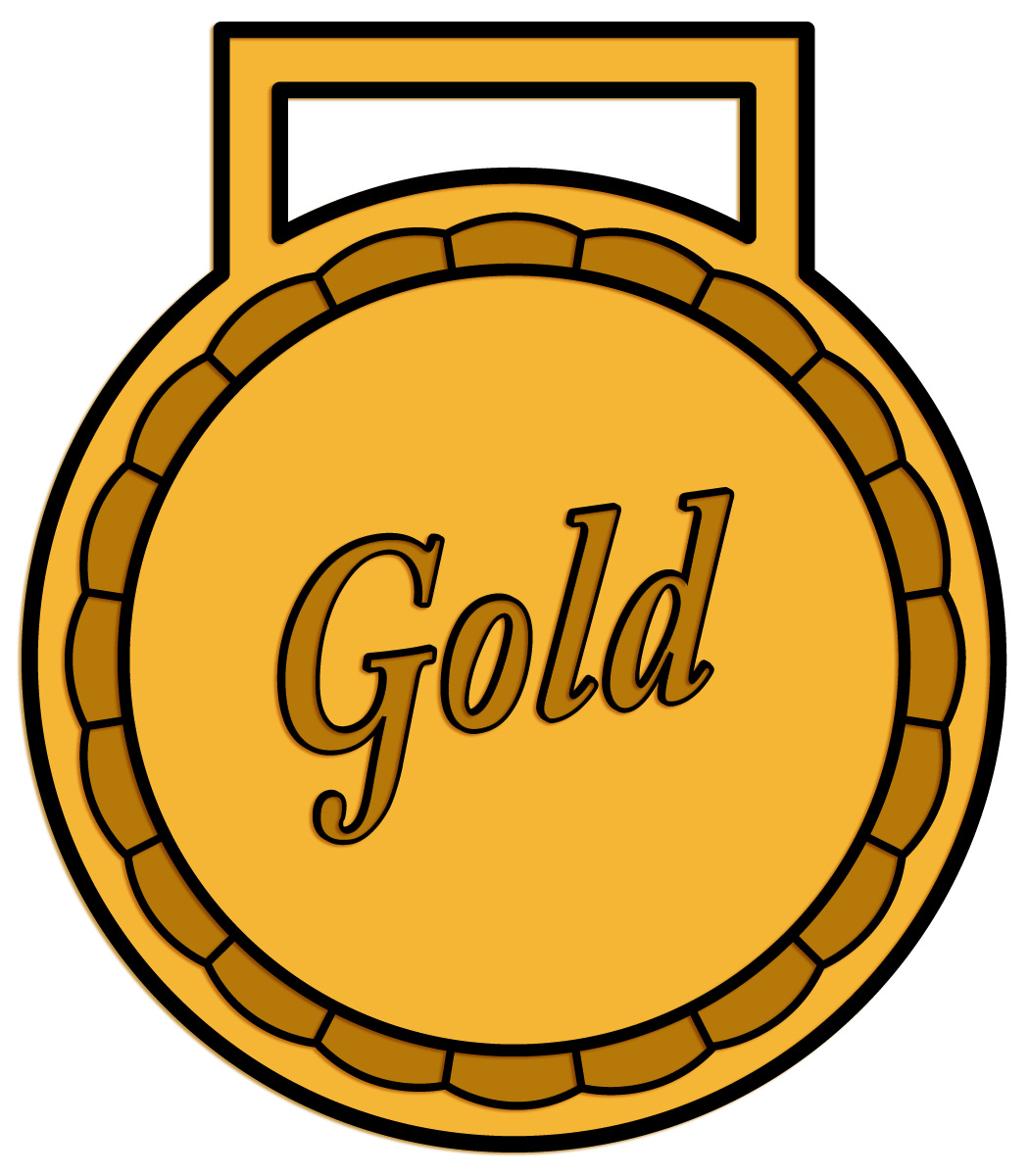 Images For > Gold Star Medal Clipart