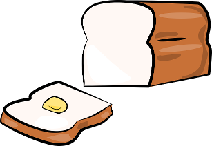 Pix For > Clipart Bread