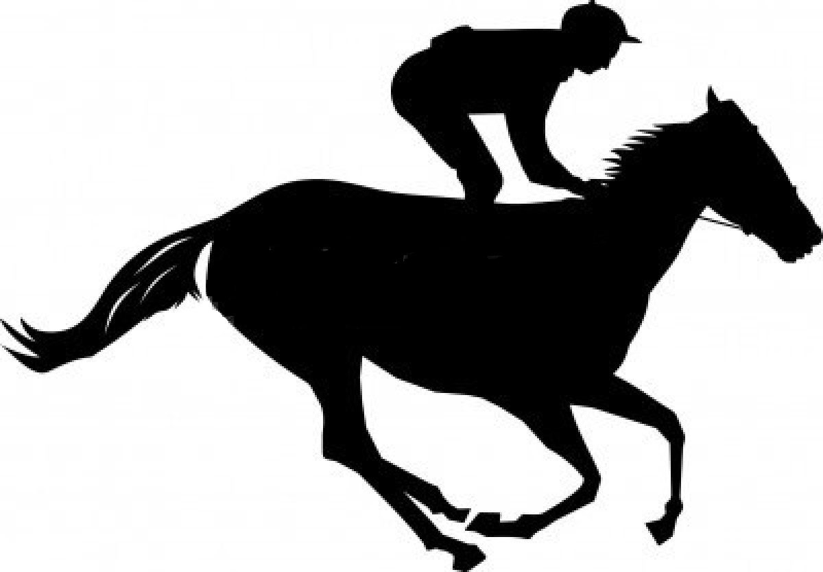 Running Horse Clipart Black And White | Clipart Panda - Free ...
