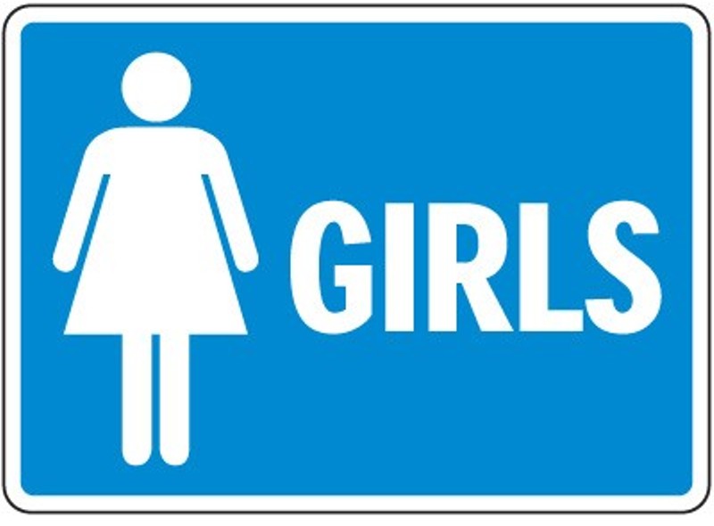Bathroom Signs : Boys Bathroom Sign. Girls Bathroom Sign. Women ...