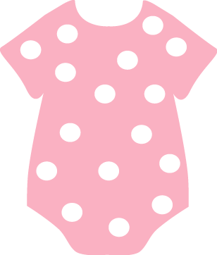 Pix For > Pink Baby Dress Clip Art