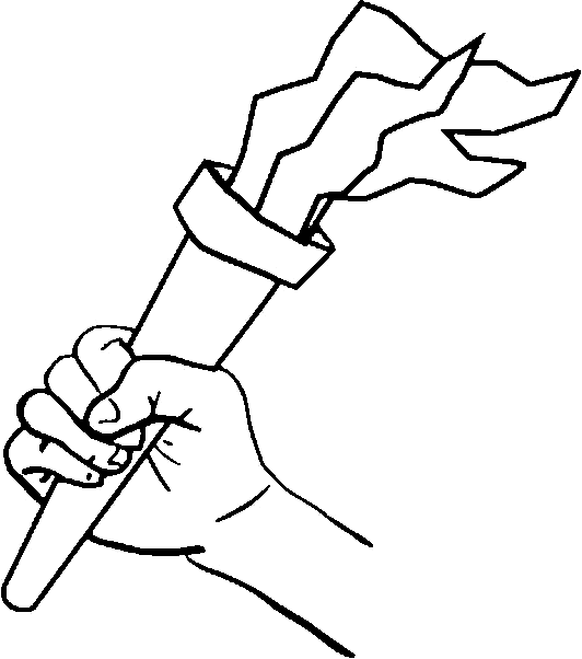 olympic olympic torch Colouring Pages (page 3)