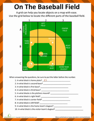 Pix For > Baseball Diamond Diagram For Kids