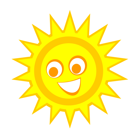 Sun Smiling Clipart - ClipArt Best