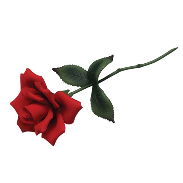 Red Long Stemmed Rose With Ribbon Tattoo - ClipArt Best - ClipArt Best